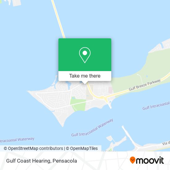 Gulf Coast Hearing map