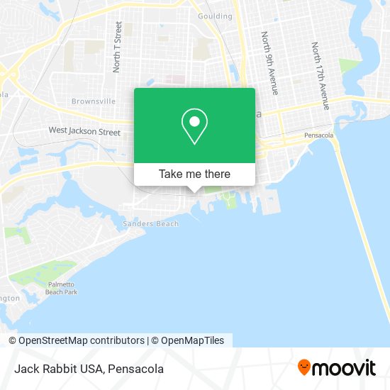 Mapa de Jack Rabbit USA