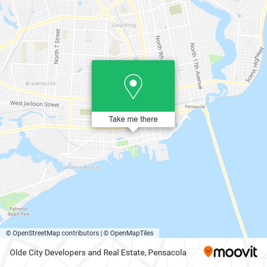 Olde City Developers and Real Estate map