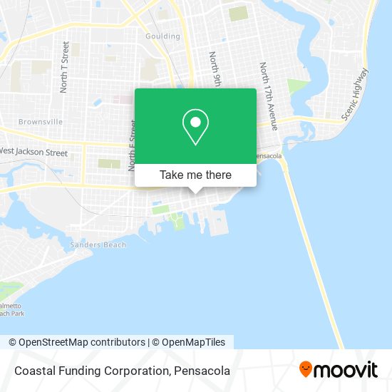 Coastal Funding Corporation map