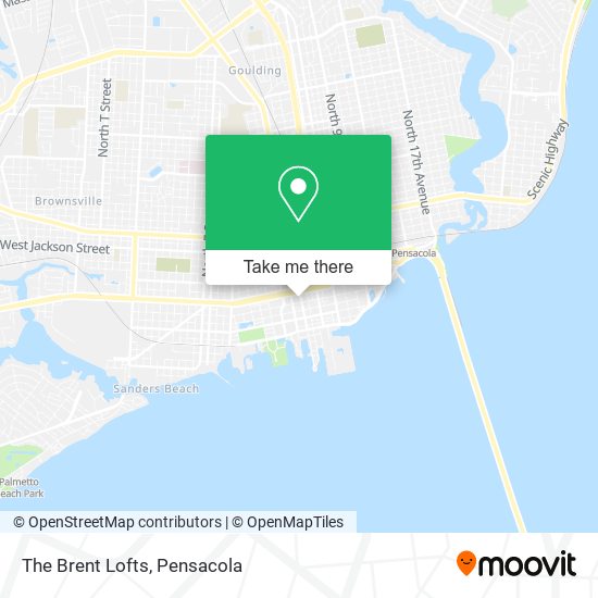 Mapa de The Brent Lofts