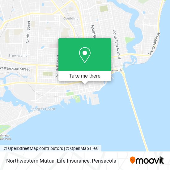 Mapa de Northwestern Mutual Life Insurance