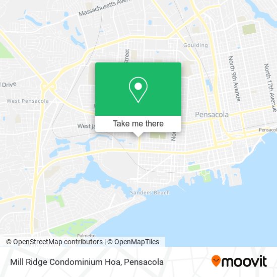 Mapa de Mill Ridge Condominium Hoa