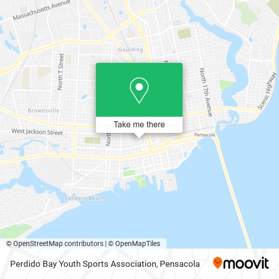 Perdido Bay Youth Sports Association map