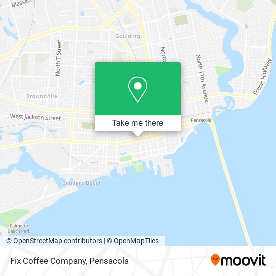 Fix Coffee Company map