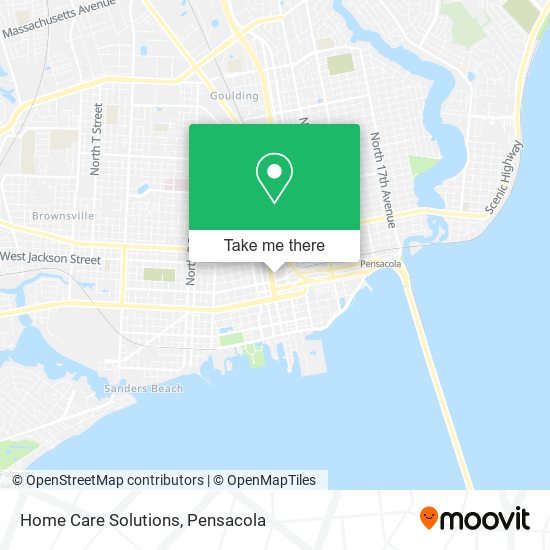 Home Care Solutions map