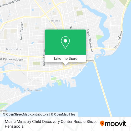 Music Ministry Child Discovery Center Resale Shop map