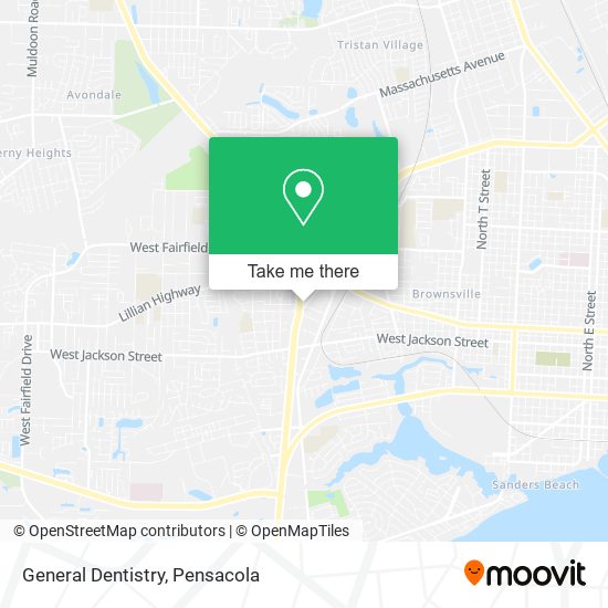General Dentistry map