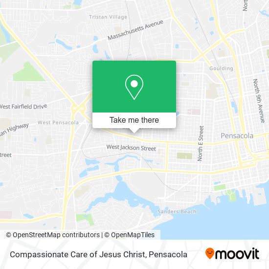 Compassionate Care of Jesus Christ map