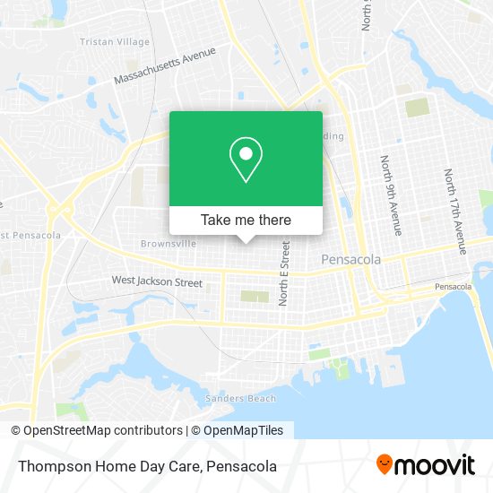 Mapa de Thompson Home Day Care