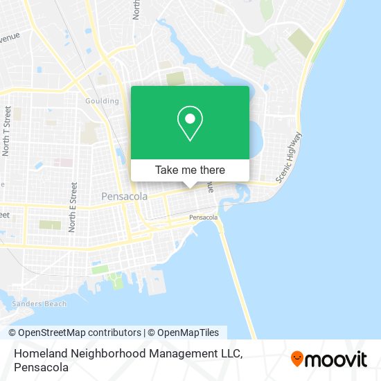 Mapa de Homeland Neighborhood Management LLC