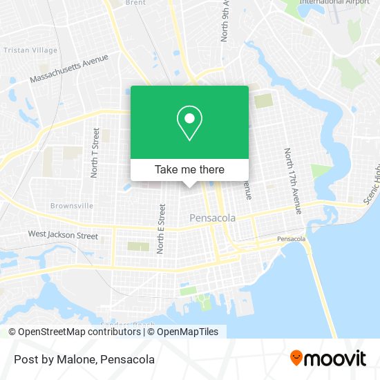 Mapa de Post by Malone