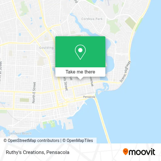 Ruthy's Creations map