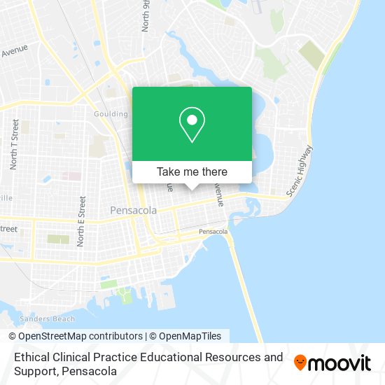 Ethical Clinical Practice Educational Resources and Support map