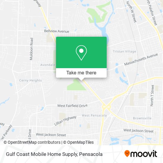 Mapa de Gulf Coast Mobile Home Supply