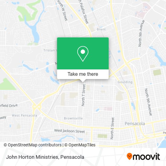 Mapa de John Horton Ministries