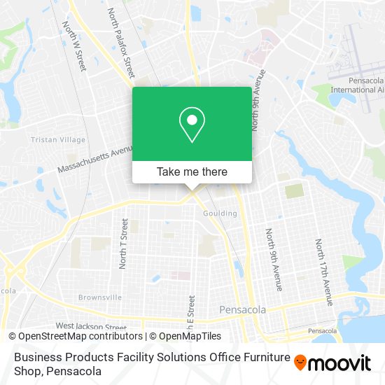 Business Products Facility Solutions Office Furniture Shop map