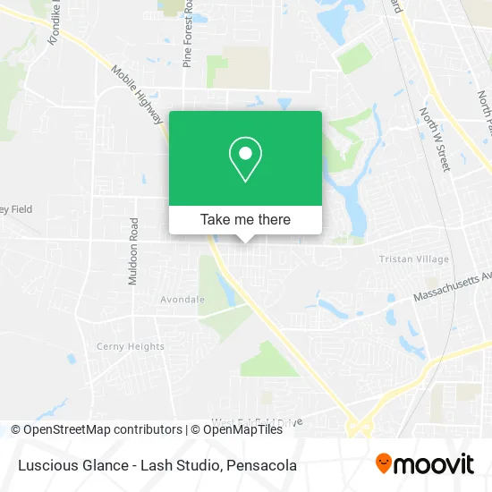 Luscious Glance - Lash Studio map