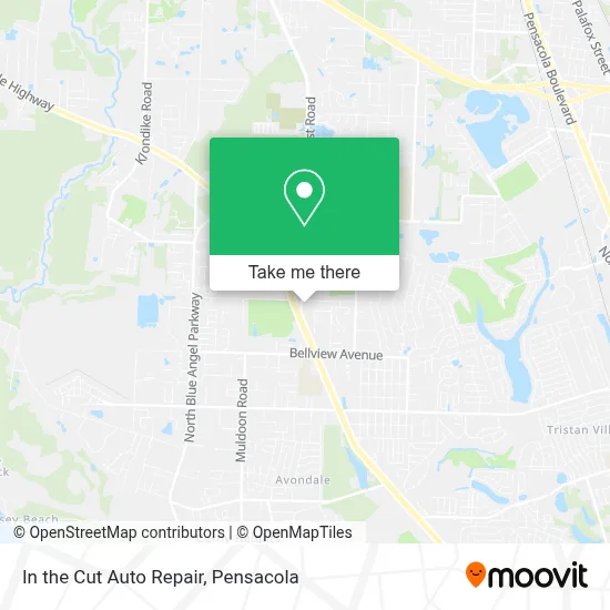 In the Cut Auto Repair map