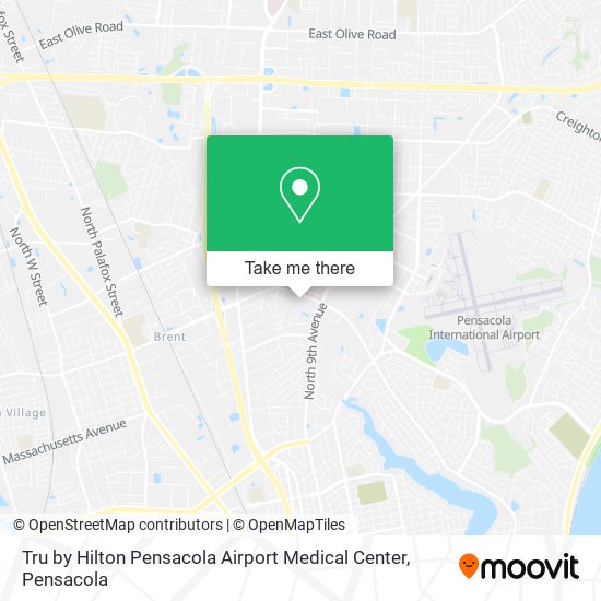 Tru by Hilton Pensacola Airport Medical Center map