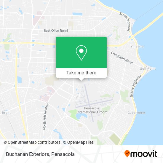 Buchanan Exteriors map