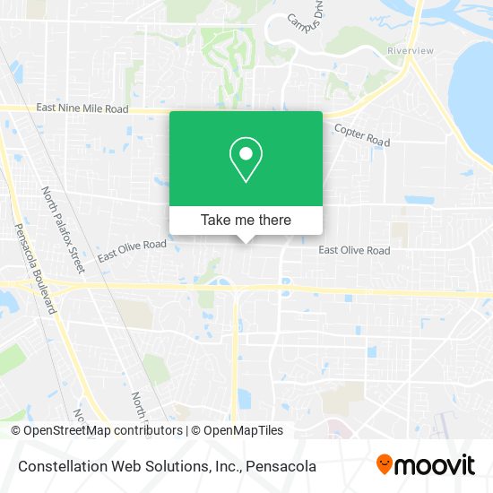 Constellation Web Solutions, Inc. map