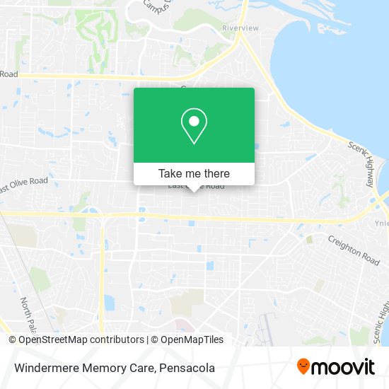 Windermere Memory Care map