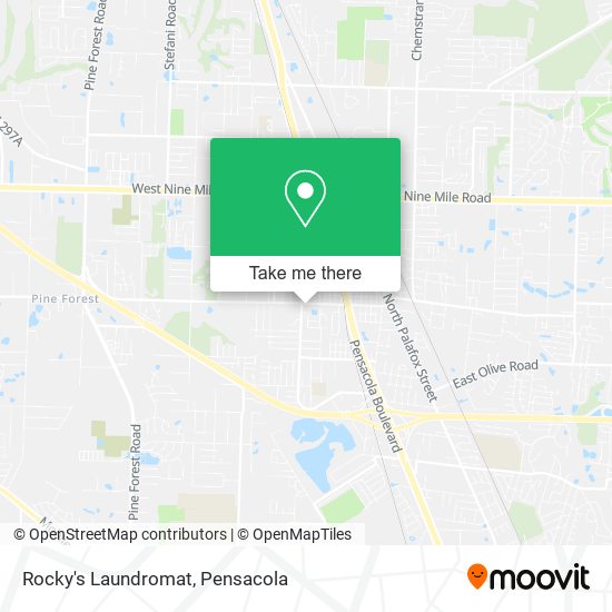 Rocky's Laundromat map