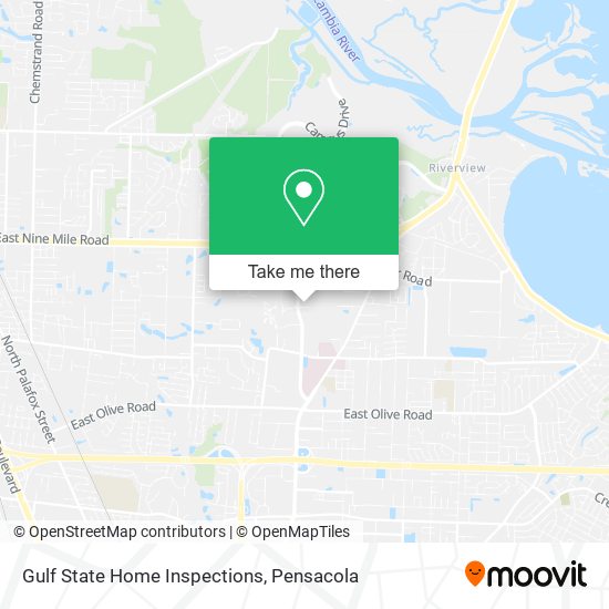 Gulf State Home Inspections map