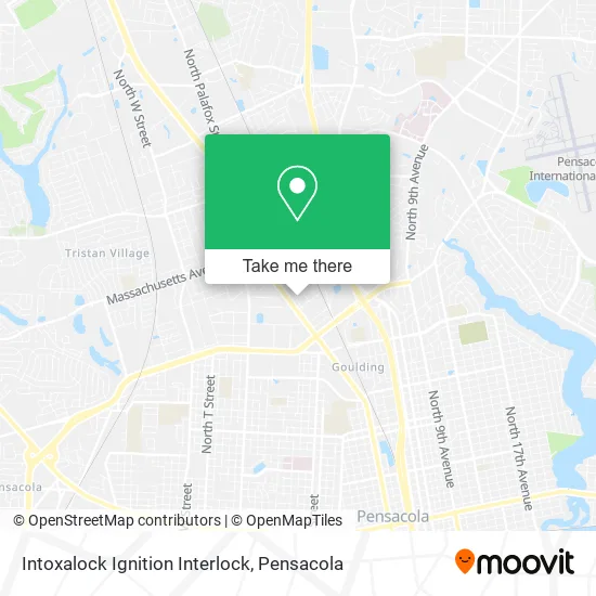 Mapa de Intoxalock Ignition Interlock