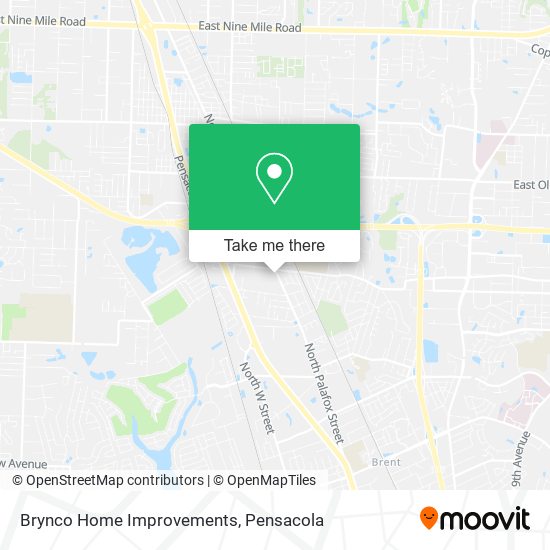 Brynco Home Improvements map