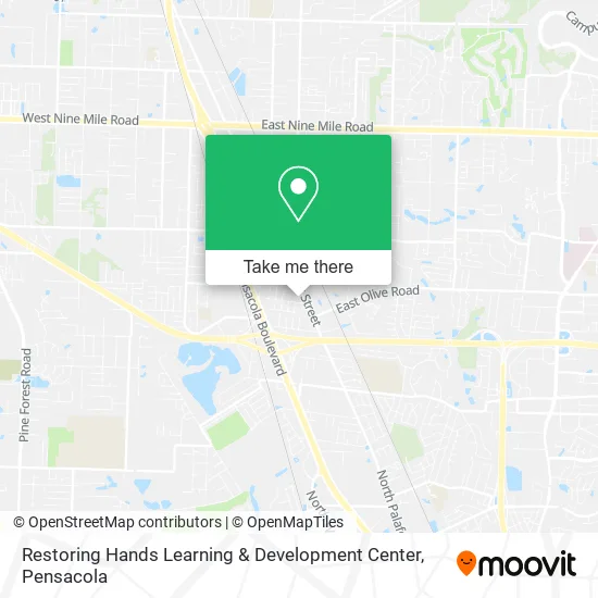 Restoring Hands Learning & Development Center map