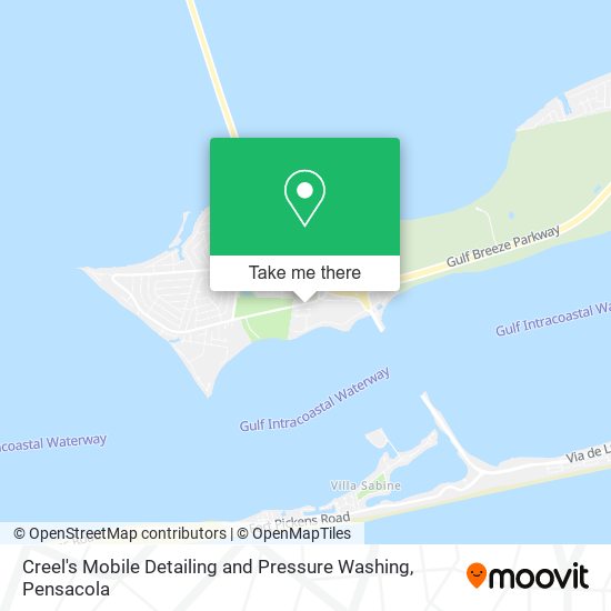 Creel's Mobile Detailing and Pressure Washing map