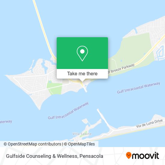 Gulfside Counseling & Wellness map