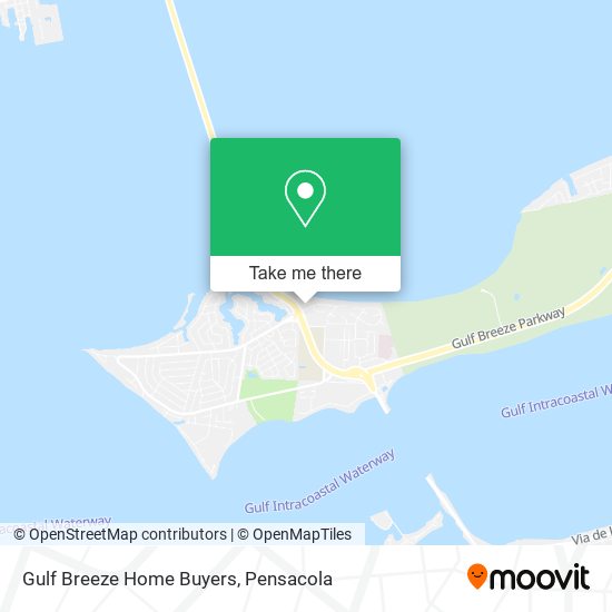 Gulf Breeze Home Buyers map