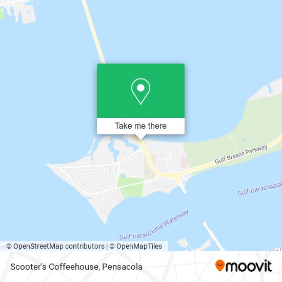 Scooter's Coffeehouse map