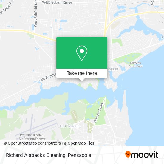 Mapa de Richard Alabacks Cleaning