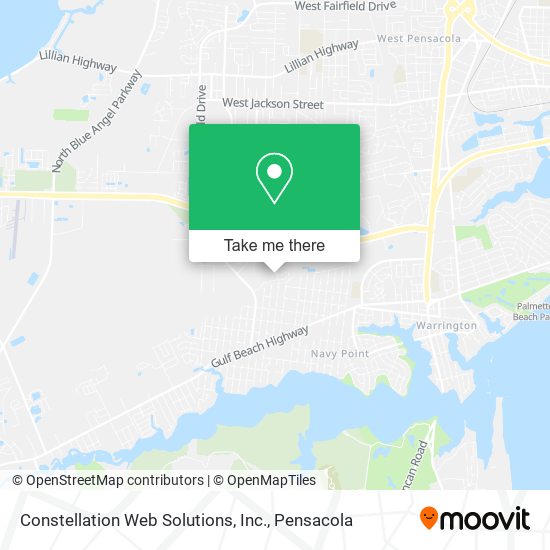 Constellation Web Solutions, Inc. map