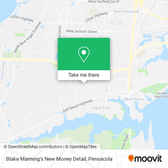Blake Manning's New Money Detail map