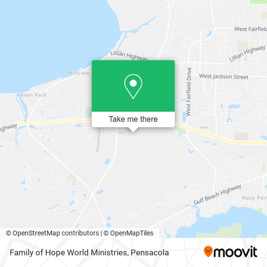 Mapa de Family of Hope World Ministries