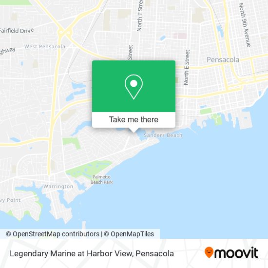 Mapa de Legendary Marine at Harbor View