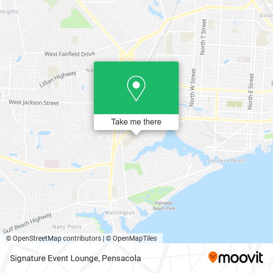 Signature Event Lounge map