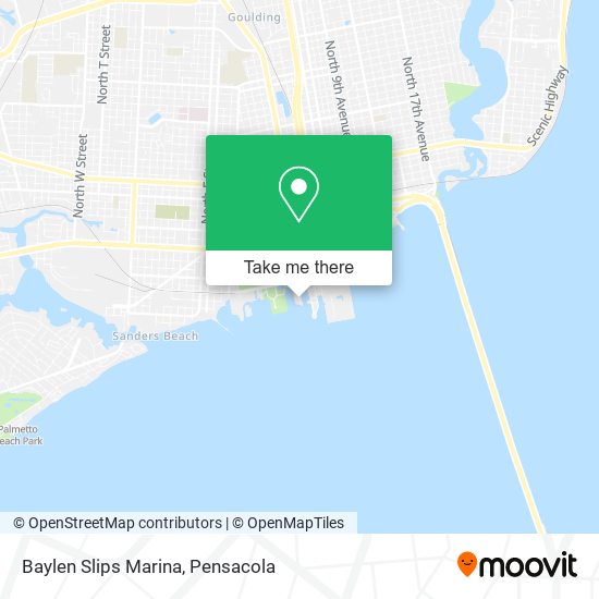 Baylen Slips Marina map