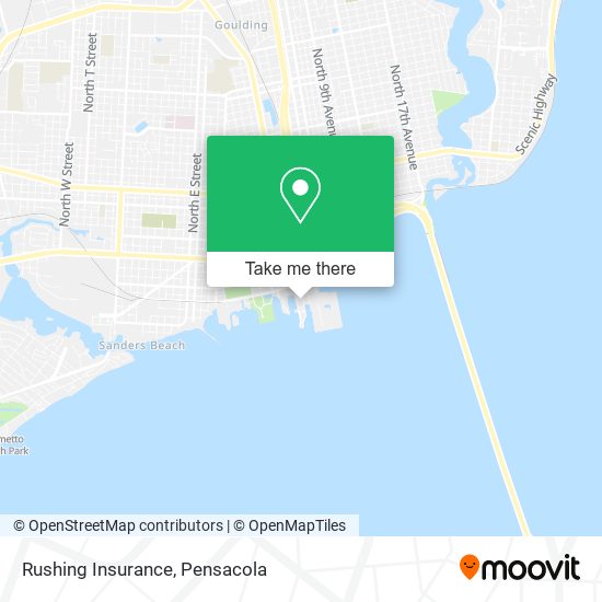 Mapa de Rushing Insurance