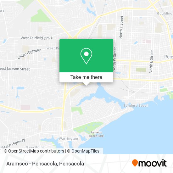 Aramsco - Pensacola map