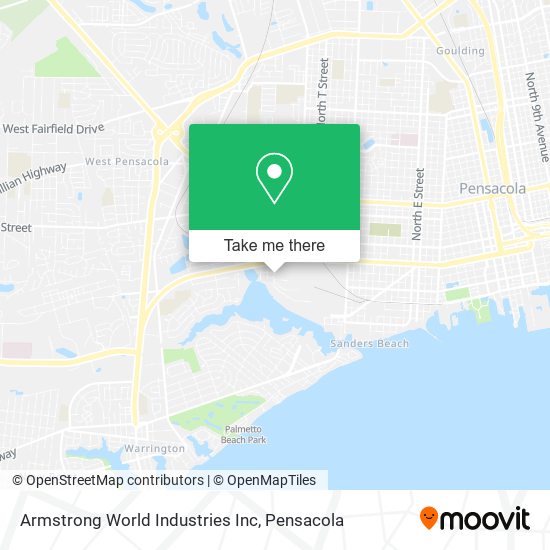 Armstrong World Industries Inc map