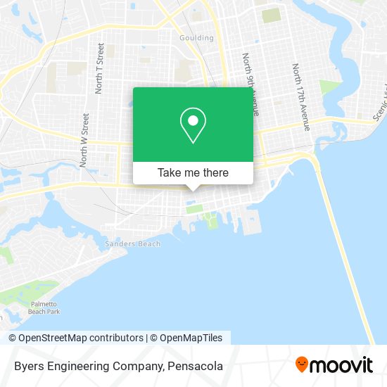 Byers Engineering Company map