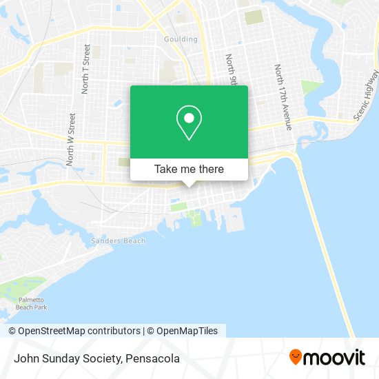 John Sunday Society map
