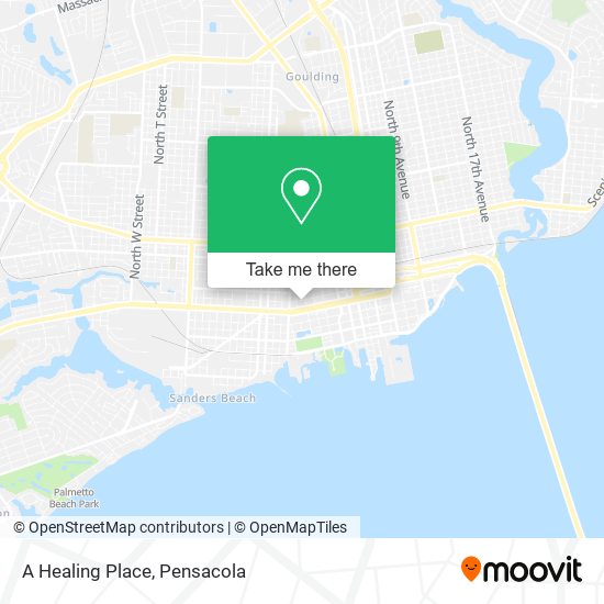 A Healing Place map
