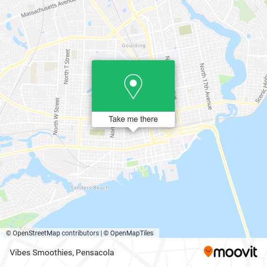 Mapa de Vibes Smoothies